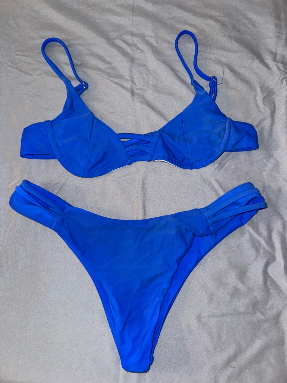 Bright Royal Blue Bikini Set
